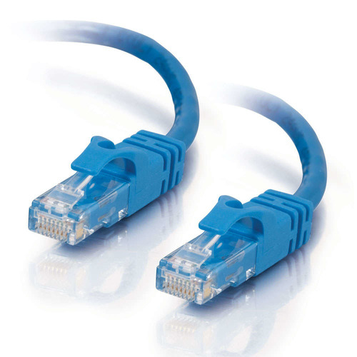 Cable De Conexión C2g Cat6 S/enganche 20 Ft (6.1 M) Azul