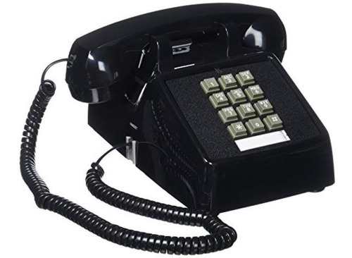 Cortelco  (itt-2500-md-bk) Single Line Desk Telephone