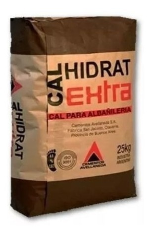 Cal Hidrat  25 Kg Proyectar Materiales