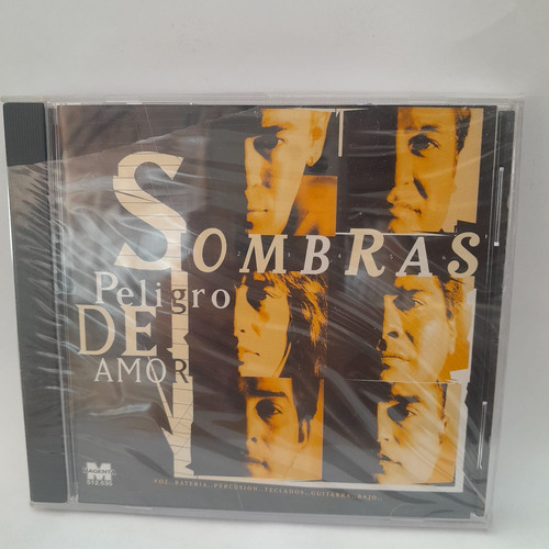 Grupo Sombras_ Peligros De Amor Cd Nuevo Sellado