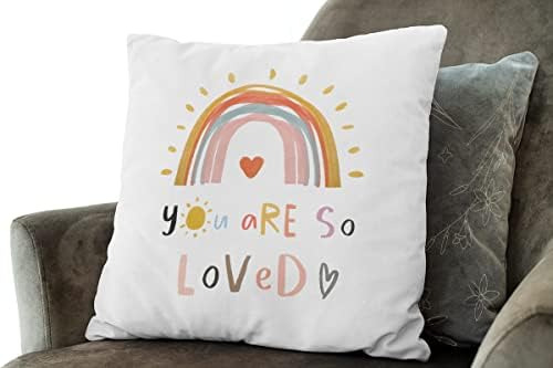 You Are So Loved Funda De Almohada Con Dibujo A Mano De Arco