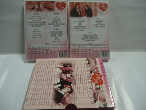 Box Dvds Seriado I Love Lucy - Primeira Temporada - 7 Discos (Usado)