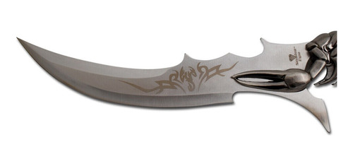 Daga Escorpion Espada Corta Con Base Madera