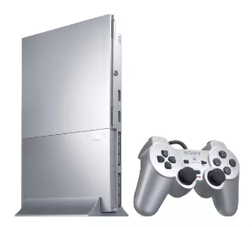 Console PlayStation 2 Slim Prata - Sony - Gameteczone a melhor loja de  Games e Assistência Técnica do Brasil em SP