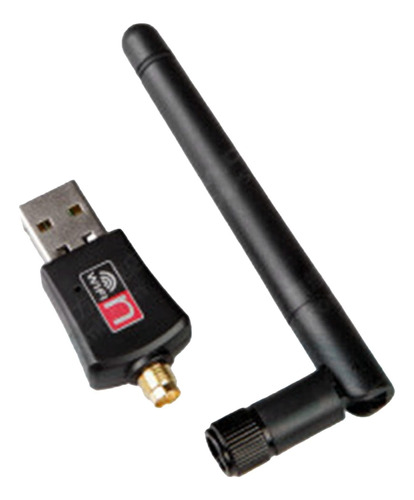 Placa De Red Wifi Usb 150 Mbps Con Antena  Wireless  Wf-160