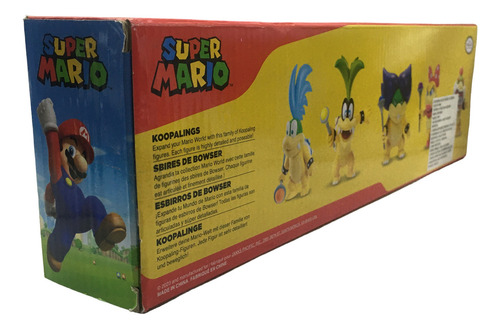 Set Koopalings 2.5 Pulgadas Super Mario (Usado)