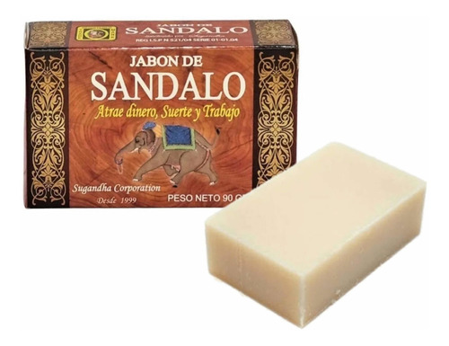 Jabón De Sándalo 90 Gr