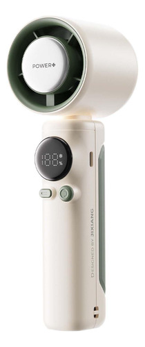 Ventilador Portátil De Mano, Recargable, Multivelocidad,