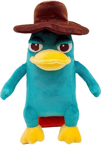 Muñeco De Peluche Perry The Platypus, Ornitorrinco Pico De P