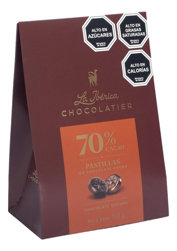 Monedas De Chocolate 70% Cacao 150g La Ibérica