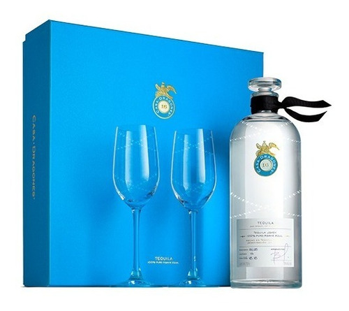 Tequila Casa Dragones Joven Gift Set - 750 Ml