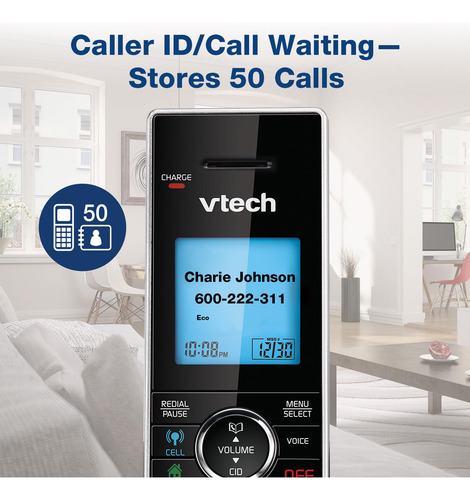 Teléfono Inalámbrico Vtech Connect To Cell Ds6771-3 Dect 6.0