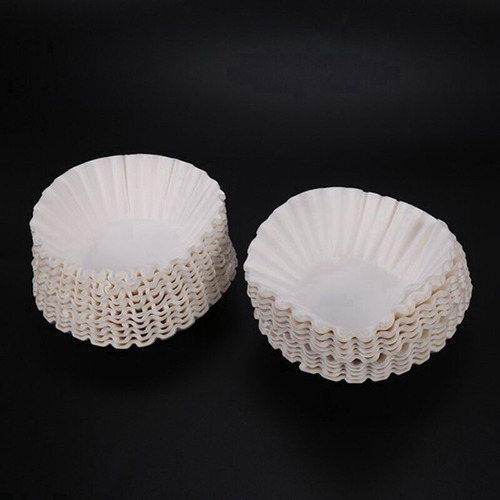 Set 100 Filtros Desechables Para Café De 8 A 12 Tazas 18.5cm