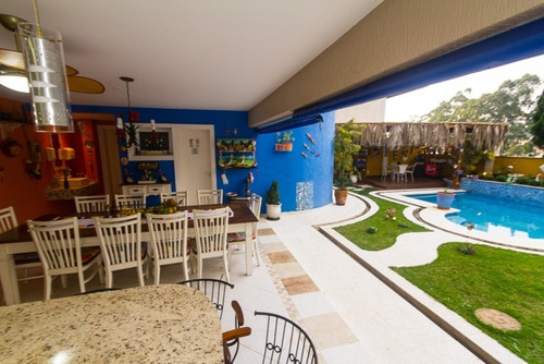 Imagem 5 de 15 de Sobrado Magnifico 4 Suítes 5 Vagas Condominio Fechado Swiss - 1033-10618