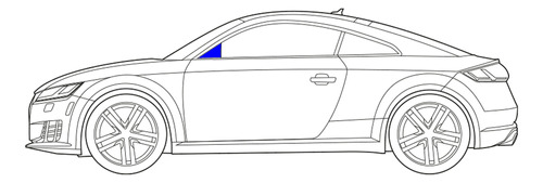 Vidrio Lateral Mitsubishi Montero 1992-2000 Verde 