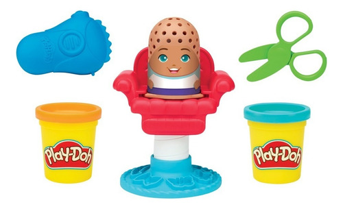 Play Doh Mini Cortes Divertidos Hasbro Color Rojo