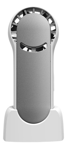 Ventilador De Mano Pequeño De Mesa Con Base, Carga Usb Para