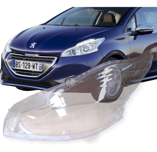 Lente De Optica  Peugeot 208 2013 2014 2015 2016 17 18 19