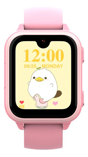 Smartwatch Niños Video Llamadas Gps Juegos Sos Wifi 4g Kids Silicona Silicona Rosa Silicona