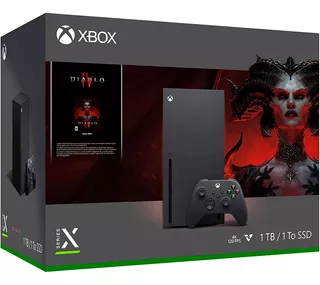 Consola Xbox Series X 1 Tb Bundle Diablo Iv Nuevo Sellado