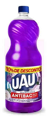 Desinfetante Antibac Lavanda E Rosas 2 Litro Uau