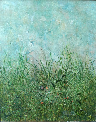 Obra Del Pintor Carlos Eduardo Ortiz.de Colección!! (Usado)