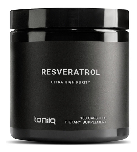 Resveratrol 180 Capsulas Toniiq - - Unidad A $2011