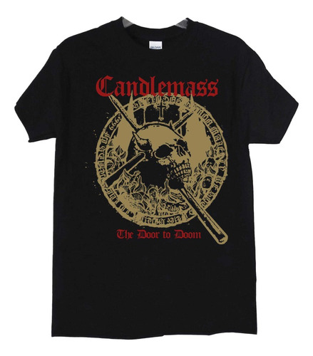 Polera Candlemass The Door To Doom Metal Abominatron