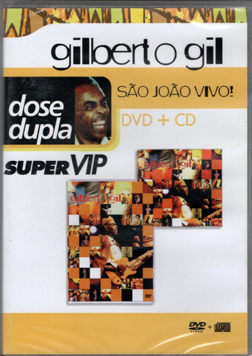 Dvd Gilberto Gil - São João Ao Vivo, Dose Dupla Dvd + Cd
