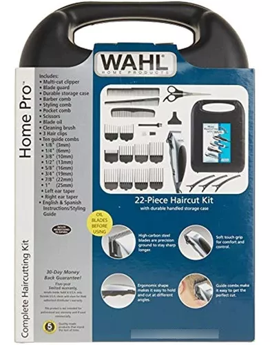 Wahl 9243-004N HomePro Kit completo de corte de pelo de 22 piezas