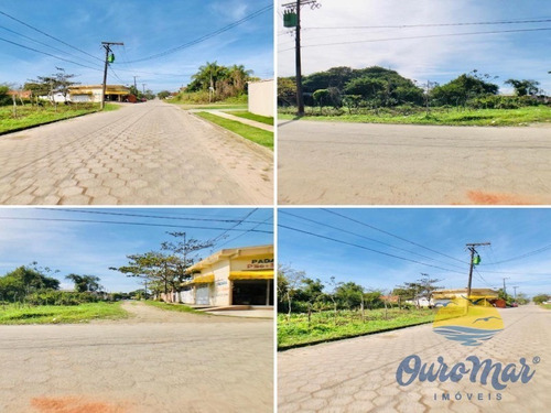 Imagem 2 de 10 de Terreno À Venda Na Praia - Escriturado - Ótima Localização - Jardim Das Palmeiras Em Itanhaém - Lado Praia - Para Construção De Geminadas - Confira! - 092 - 32092281