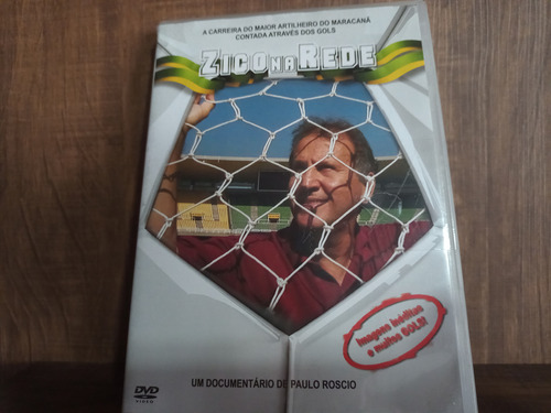 Dvd Filme Zico Na Rede Com Dedicatória Para Gabriel E Felipe