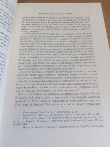 Hacia Una Nueva Ley De Amparo - Arturo Zaldívar Lelo (Usado)