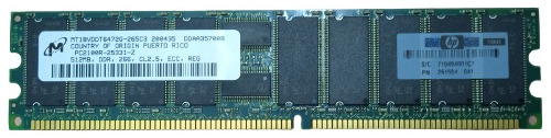 Memoria Ram Servidor -  Cpq 300700-001 512mb  Pc2100r Ecc 