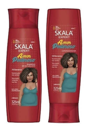 Skala Potao Do Amo Vegana Shampoo Acondicionador Kitx2 