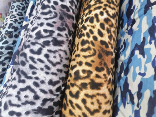 Tela Piel De Durazno Estampada 1,5 Mts De Ancho Confección