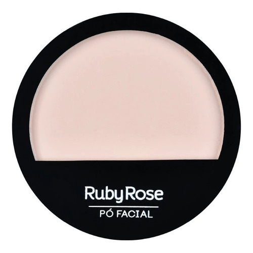 Base de maquiagem em pó Ruby Rose Pó Compacto HB-7206 Po Compacto Ruby Rose tom pc 44 - 8.5g