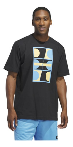 Remera adidas Global Court De Hombre - In6371 Energy