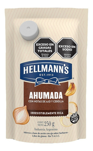 Mayonesa Hellmanns Ahumado 250 Gr