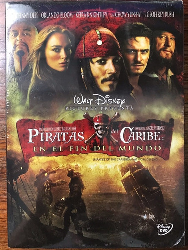 Piratas Del Caribe 3 En El Fin Del Mundo Dvd Original Sellad