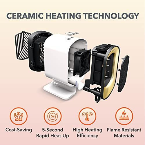 Calefactor Electrico Blaux Heatcore Space Heater B0b8d8q1gg