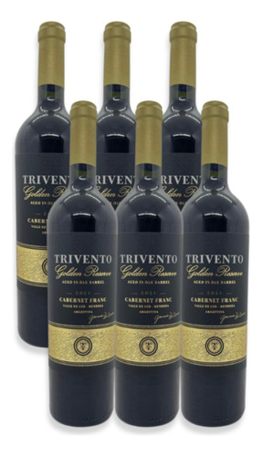 Trivento Golden Reserve Vino Cab Franc X6 750ml