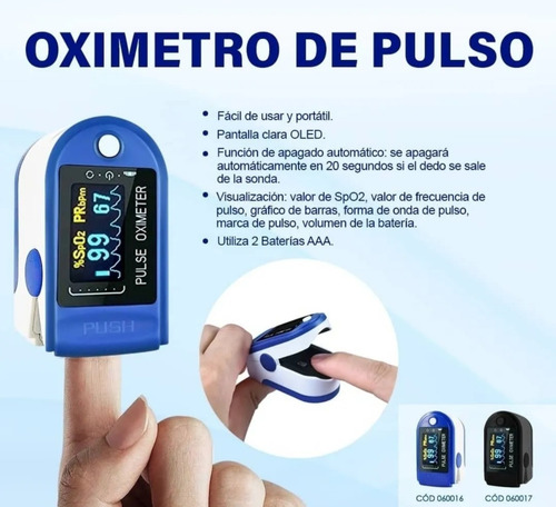 Imagen 2 de 4 de O*xi*me*tro De Pu*so Portátil