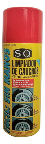 Limpiador De Caucho Sq 440cc