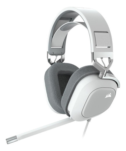 Imagen 1 de 4 de Outlet Auricular Corsair Hs80 Rgb Surround 7.1 White