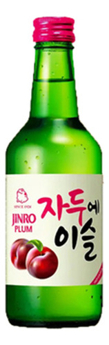 Soju Sabor Ciruela 360 Ml Jinro Bebida Coreana