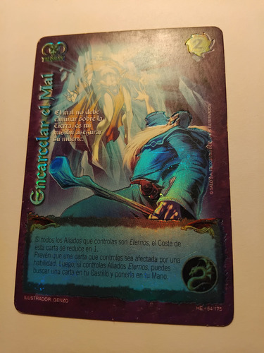 Encarcelar El Mal. Carta Mitos Y Leyendas. Heroes. Salo (Usado)