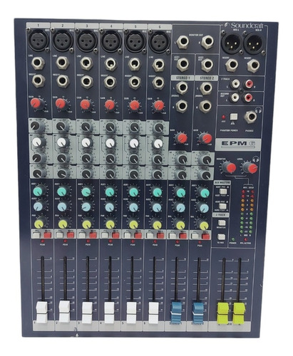 Soundcraft Epm6 Mezclador De Audio 6 Canales Alto Rendimient