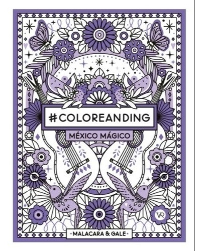 Libro Coloreanding Mexico Magico