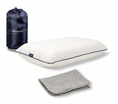 Alkamto Viaje Amp; Camping Cómodo Almohada De Espuma Jjd82